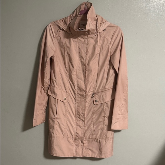 Cole Haan Women's Light Pink Trench Coat Size XS - Picture 5 of 10